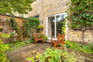 Rear patio seating area- click for photo gallery